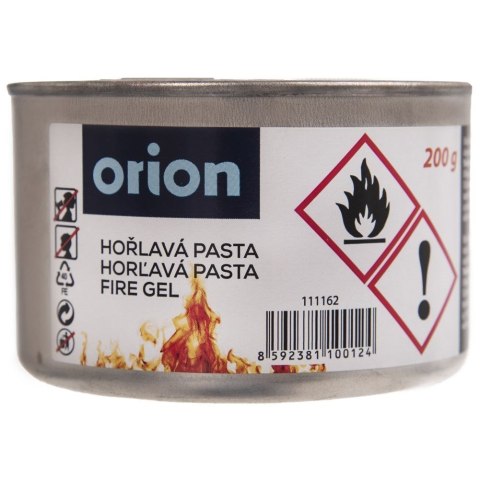 Grupa Orion Sp. z o.o. Pasta Paliwo do Fondue 220 ml ORION Bezzapachowa Wydajna i Bezpieczna