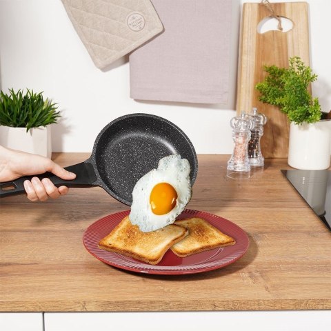 Grupa Orion Sp. z o.o. Patelnia Granitowa 18 cm ORION Grande Pfluon Granit do Indukcji