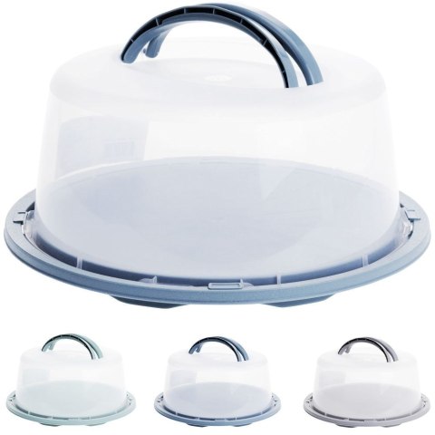 Grupa Orion Sp. z o.o. Pojemnik na Ciasto Desery z Pokrywą Uchwytami Zamykany Solidny VILDE 34 cm