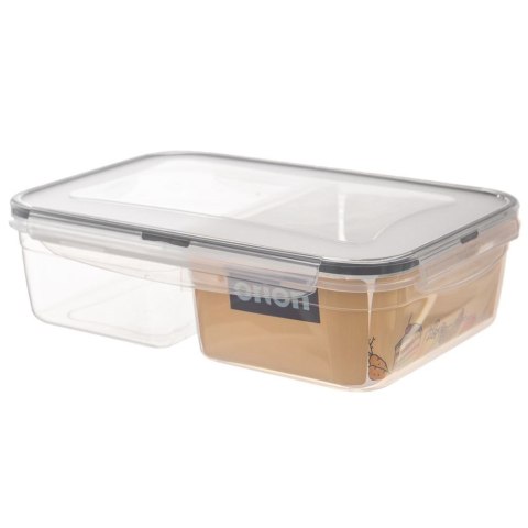 Grupa Orion Sp. z o.o. Pojemnik Dzielony Lunchbo x 2 L ORION Szczelny Piętrowany 25,5 x 18 cm