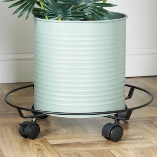 PROGARDEN Podstawka pod doniczkę na kółkach metalowa 40 cm