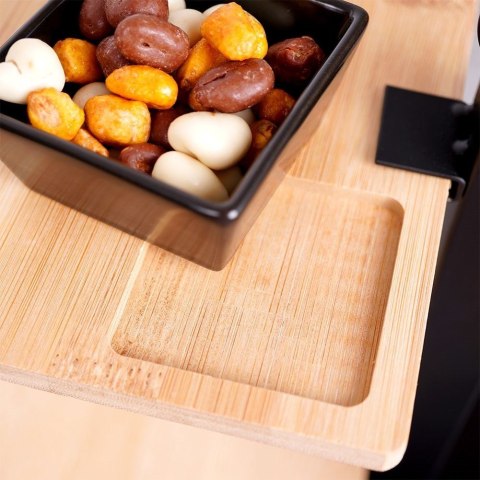 Grupa Orion Sp. z o.o. Patera Bambusowa 3-Piętrowa z Miseczką EXCELLENT HOUSEWARE 32x32x26,5 cm