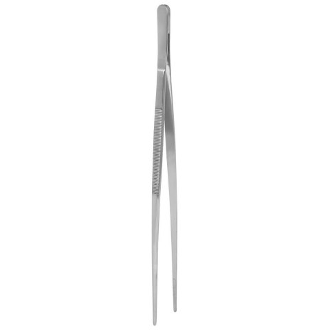 Grupa Orion Sp. z o.o. Pęseta Szczypce Kuchenna Stalowa Długa do Mięsa Warzyw i Ości 30 cm ORION