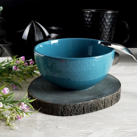 Grupa Orion Sp. z o.o. Podkładka Podstawka pod Kubek Kwiaty Świece Plaster Drewna VILDE 4 szt.