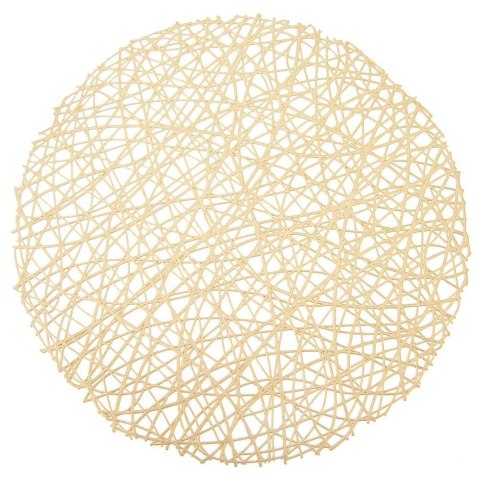 Grupa Orion Sp. z o.o. Podkładka na Stół Okrągła Gumowa Złota 39 cm ORION Ochronna Połysk