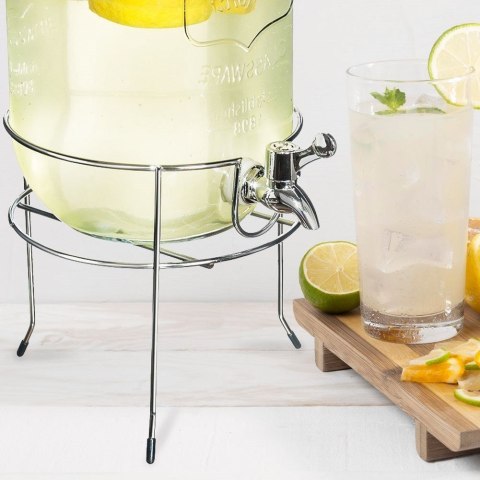 Podstawa stojak pod słój słoik dystrybutor szklany z kranikiem kranem na napoje