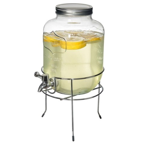 Podstawa stojak pod słój słoik dystrybutor szklany z kranikiem kranem na napoje
