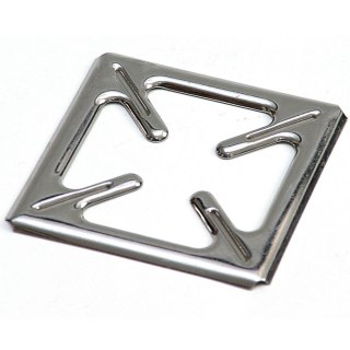 Grupa Orion Sp. z o.o. Podkładka na Palnik Kwadratowa 9,5 x 9,5 cm ORION Stalowa do Kawiarek