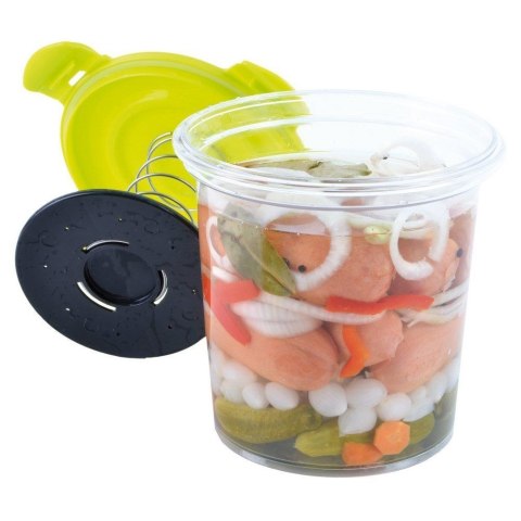 Grupa Orion Sp. z o.o. Pojemnik do Marynowania Żywności Kiszonek ze Sprężyną ORION 16x16,5cm, 1,8l