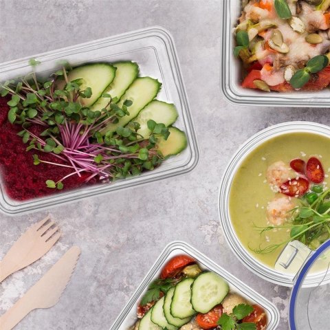 Grupa Orion Sp. z o.o. Pojemnik na żywność z pokrywką i uszczelką z kratką 2,6 l