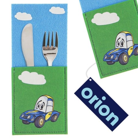 Orion Pokrowiec etui na sztućce AUTO 21x9 cm