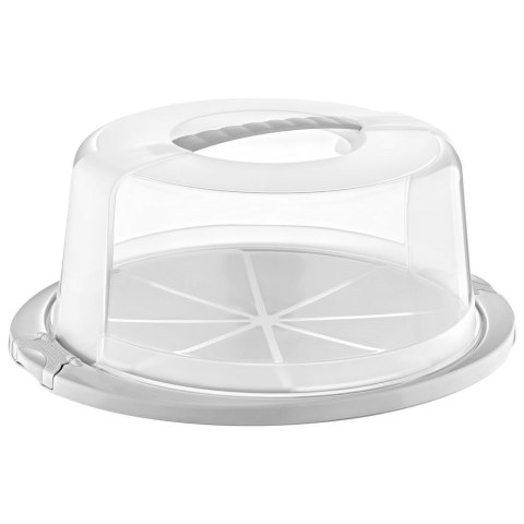Grupa Orion Sp. z o.o. Pojemnik na Ciasto z Pokrywą Zamykany Plastikowy Okrągły Solidny ORION 30cm