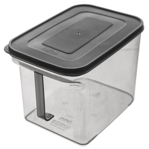 Grupa Orion Sp. z o.o. Pojemnik na Produkty Sypkie GREY 3,25 L ORION Uchwyt 23 x 15,5 x 15,5 cm