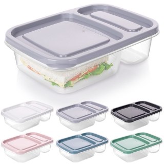 Grupa Orion Sp. z o.o. Pojemnik na Żywność Dzielony 750 ml ORION Lunchbox Mrożenie 19 x 13,5 cm