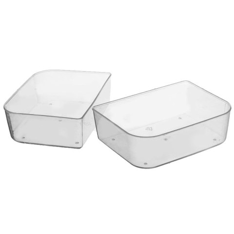 Grupa Orion Sp. z o.o. Pojemnik Lunchbox Dzielony 2 Komory Szczelny 1 L ORION Zmywarka 21 x 15 cm