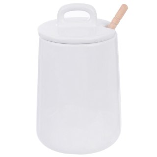 Grupa Orion Sp. z o.o. Pojemnik na Miód z Łyżką Porcelanowy Ozdobny ORION 470 ml