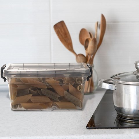 Grupa Orion Sp. z o.o. Pojemnik Duży na Żywność z Klipsami 3 L ORION Piętrowany 26 x 17 cm