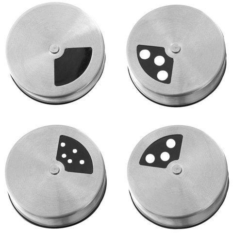 Grupa Orion Sp. z o.o. Pojemnik Szklany na Przyprawy Sitko 100 ml ORION Zamykany Otwory 8,5 x 5 cm