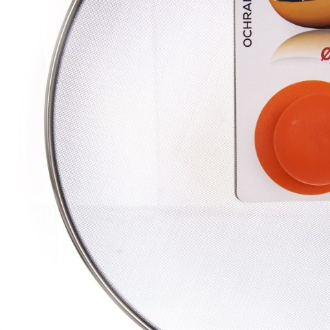 Grupa Orion Sp. z o.o. Pokrywka Ochronna do Smażenia Metal Uchwyt 29 cm ORION na Tłuszcz Olej