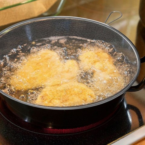 Grupa Orion Sp. z o.o. Pokrywka Ochronna do Smażenia Sitko Cedzak Zmywarka 245 cm ORION