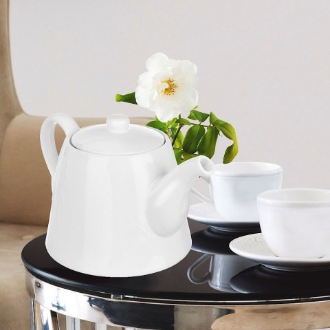 Grupa Orion Sp. z o.o. Dzbanek do Kawy Herbaty Porcelanowy Biały Klasyczny Solidny Trwały ORION 2l