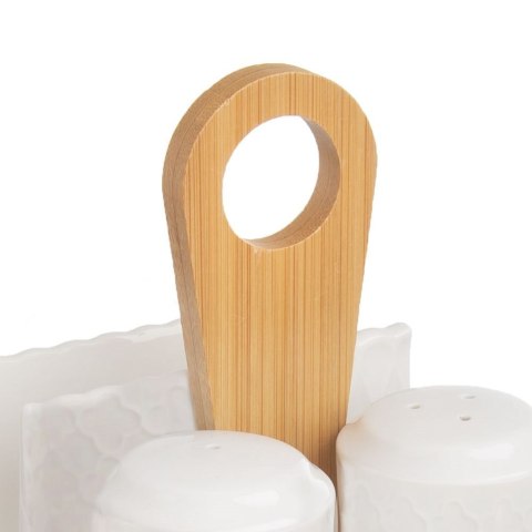 Grupa Orion Sp. z o.o. Przyprawnik na Sól i Pieprz Stojak Serwetki Zestaw ORION