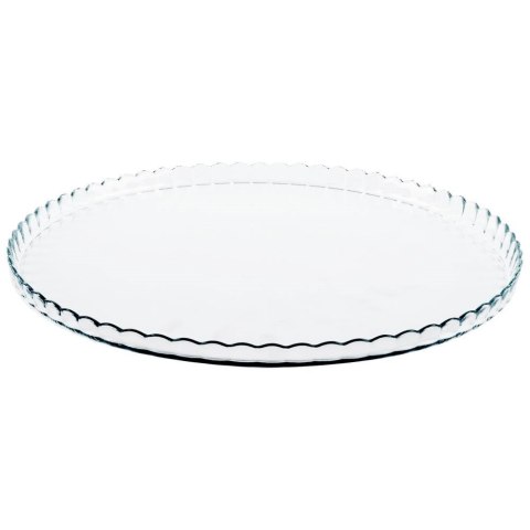 Grupa Orion Sp. z o.o. Patera na Tort Przystawki Ciasta Desery Szklana Uniwersalna ORION 32 cm