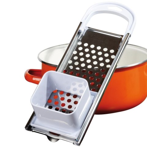 Grupa Orion Sp. z o.o. Tarka do Lanych Klusek Makaronu z Uchwytami Stalowa Solidna ORION 33 x 11cm