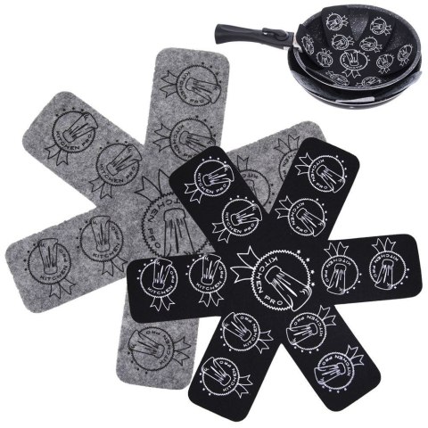 Grupa Orion Sp. z o.o. Przekładki Filcowe Ochronne Patelnie 2 Rozmiary 24 32 cm ORION