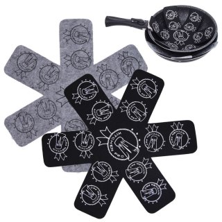 Grupa Orion Sp. z o.o. Przekładki Filcowe Ochronne Patelnie Garnki Zestaw 2 szt. 32 cm ORION