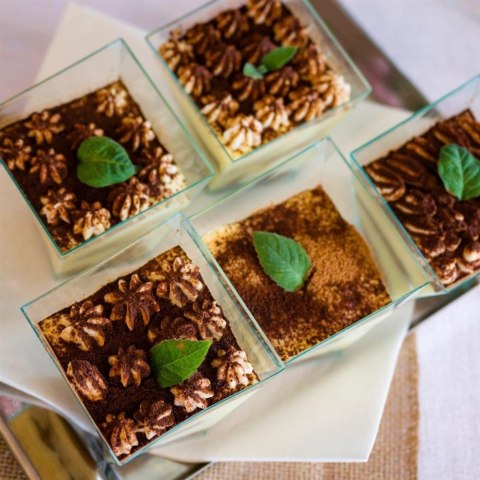 Grupa Orion Sp. z o.o. Pucharki Desery Przekąski Tworzywo 6 szt. 120 ml Catering ORION