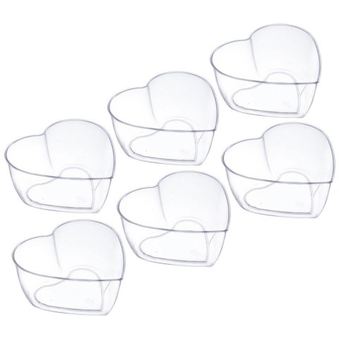 Grupa Orion Sp. z o.o. Pucharki Desery Przekąski Serce 6 szt. 120 ml Catering ORION