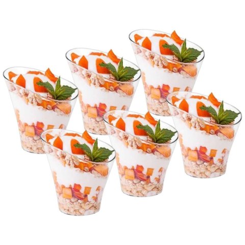 Grupa Orion Sp. z o.o. Pucharki Desery Przekąski Tworzywo 6 szt. 180 ml Catering ORION