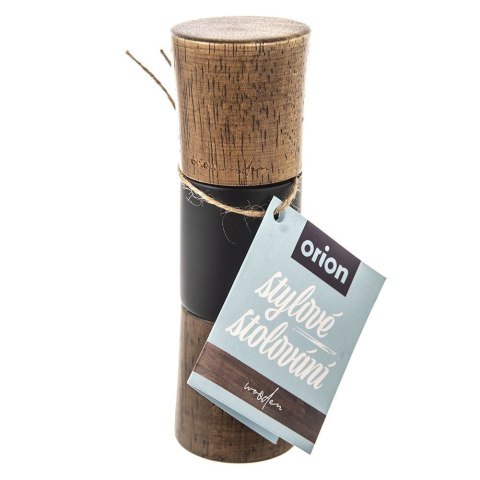 Grupa Orion Sp. z o.o. Ręczny Młynek do Mielenia Pieprzu i Soli Drewniany ORION