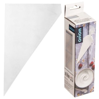 Grupa Orion Sp. z o.o. Zestaw Rękaw Cukierniczy do Dekorowania Ciast Deserów ORION 31 cm 50 szt.