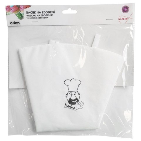 Grupa Orion Sp. z o.o. Rękaw Cukierniczy Bawełniany Wielokrotnego Użytku Duży 35 cm ORION