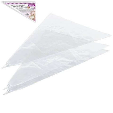 Grupa Orion Sp. z o.o. Rękaw Cukierniczy do Pierników 3 szt. z Końcówką 25,5 cm ORION