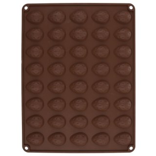 Grupa Orion Sp. z o.o. Forma do Ciastek Silikonowa Pomarańczowa Orzechy ORION