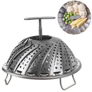 Grupa Orion Sp. z o.o. Wkład do Gotowania Klusek Warzyw Ryb na Parze Stalowy Solidny ORION 14-23cm