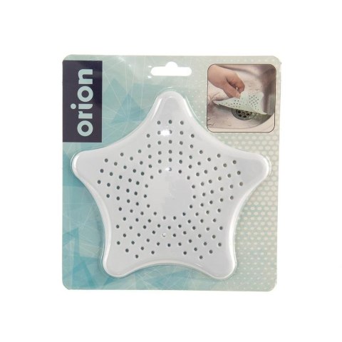 Grupa Orion Sp. z o.o. Sitko do Zlewu Gwiazda Białe z Przyssawkami Duże 16 cm Łazienka ORION