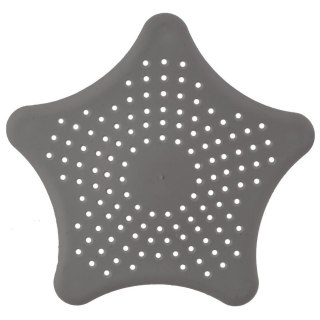 Grupa Orion Sp. z o.o. Sitko do Zlewu Gwiazda Szare z Przyssawkami Duże 16 cm Łazienka ORION