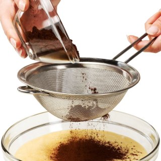 VLACHOS BROS S.A IMPORTS (NAVA),Valantis Vlachos Sitko Kuchenne ACER Duże Stal Nierdzewna 304 do Mąki 15 cm NAVA