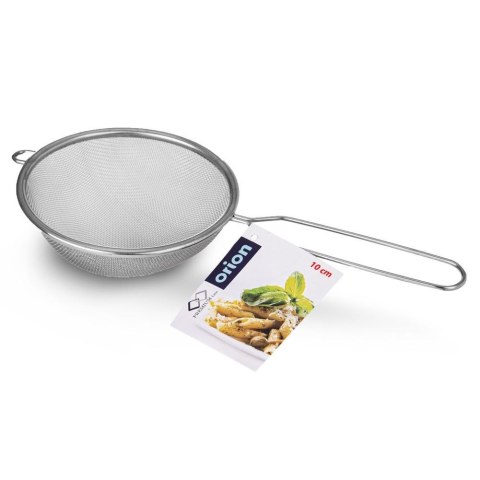 Grupa Orion Sp. z o.o. Sitko Kuchenne Stalowe Gęsta Siateczka do Mąki Kawy Bulionu 10 cm ORION