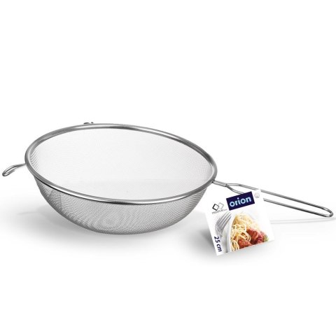 Grupa Orion Sp. z o.o. Sitko Kuchenne Duże Stal Nierdzewna do Mąki Makaronu 25 cm ORION