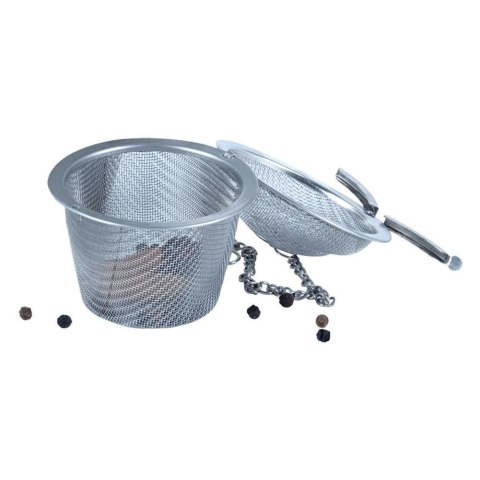 Grupa Orion Sp. z o.o. Sitko Koszyczek Zaparzacz do Gotowania Przypraw Ziół Stalowe ORION 6 cm