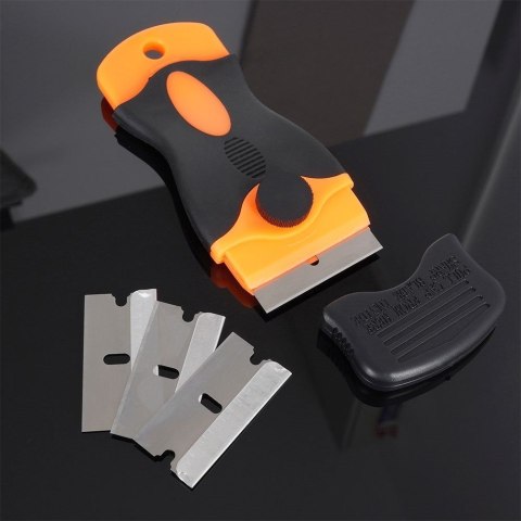 Grupa Orion Sp. z o.o. Skrobak do Płyt Indukcyjnych Ceramicznych 4 Ostrza 10,5 cm ORION