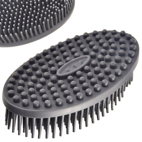 Grupa Orion Sp. z o.o. Szczotka Silikonowa 2W1 do Naczyń i Masażu Ciała Elastyczna 12 cm ORION