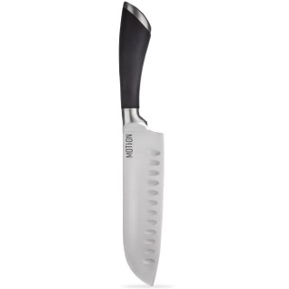 Grupa Orion Sp. z o.o. Nóż Santoku do Siekania Warzyw Mięs Ryb Stalowy Azjatycki Ostry ORION 31 cm