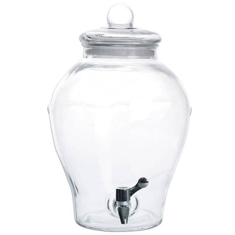 Grupa Orion Sp. z o.o. Słój Dozownik do Napojów z Kranikiem Szklany Zamykany Solidny ORION 6,5 L