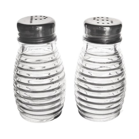 Grupa Orion Sp. z o.o. Solniczka i pieprzniczka szklana 2 szt.